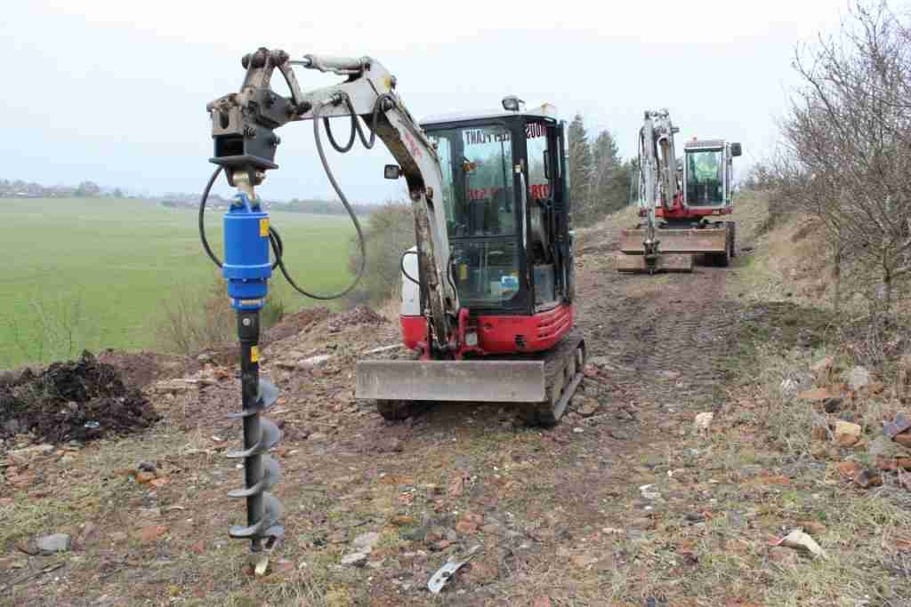 Auger Torque 3500MAX Package c/w Cradle Hitch and Auger (2.54t