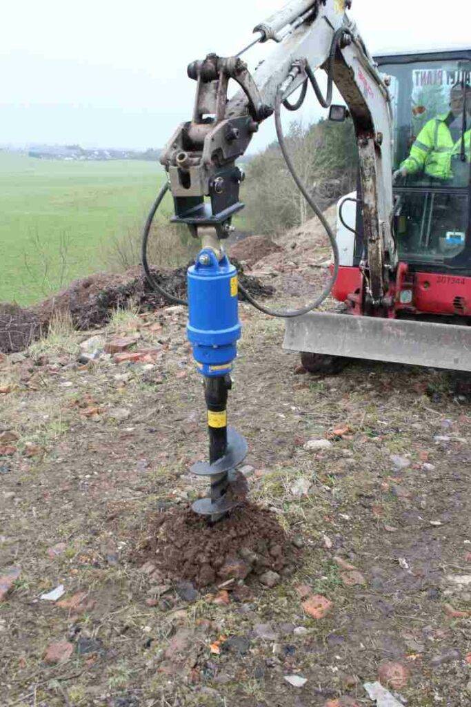 Auger Torque 8000MAX Package c/w Cradle Hitch and Auger (510t