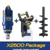 Auger Torque X2500 Package c/w Cradle Hitch and Auger (1.5-2.8t Excavators) - Image 4