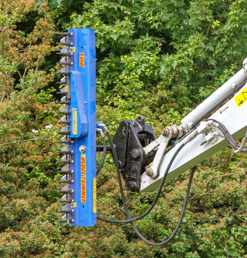 1500mm digger mounted hedge trimmer