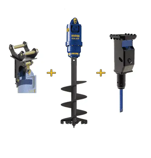Auger Torque X2500 Auger Drill + Breaker Package (1.5-2t Excavators) - Image 2