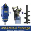 Auger Torque 4500MAX Package c/w Cradle Hitch and Auger (3-5t Excavators) - Image 3