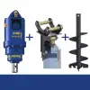 Auger Torque 4500MAX Package c/w Cradle Hitch and Auger (3-5t Excavators) - Image 2