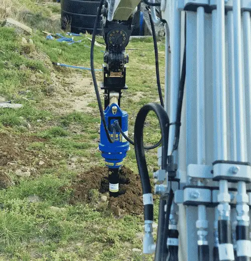 Auger Torque 3500MAX Earth Drill with 150mm S4 Tungsten Auger