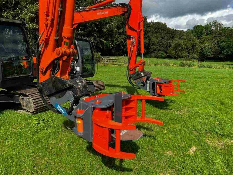 Echotec Rotating Excavator Tree Shears Mouse Valley Equipment Ltd
