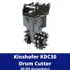 Kinshofer KDC30 Drum Cutter (20-30t Excavators)