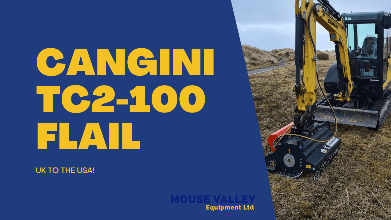 Cangini mini excavator flail